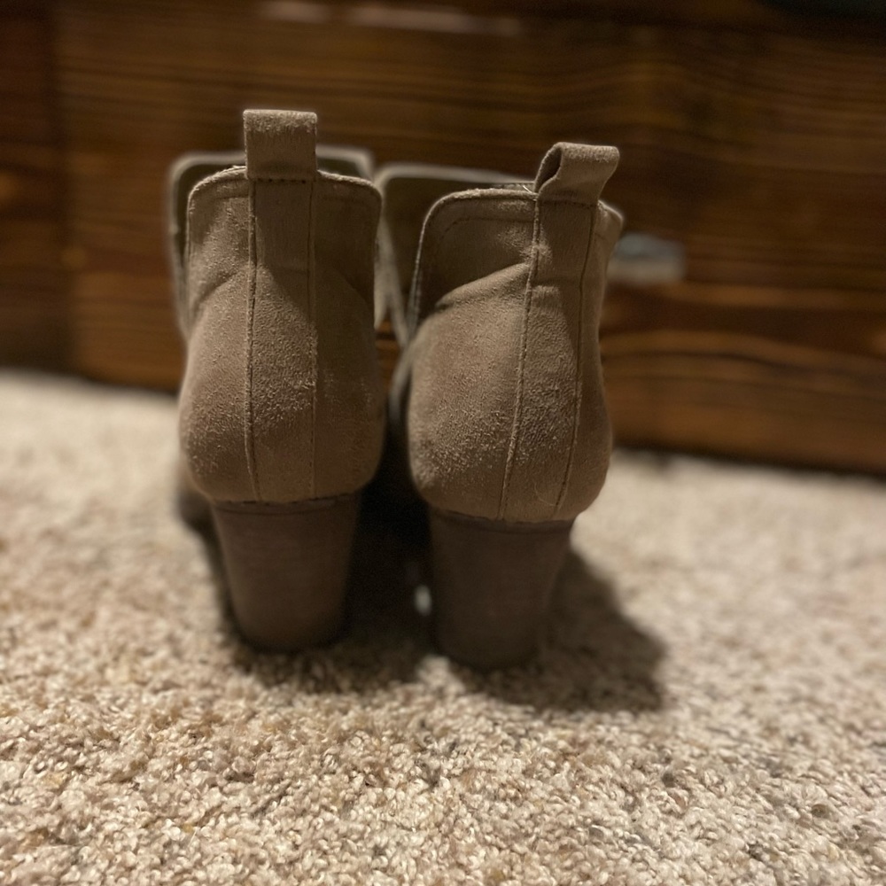 Tan Booties - Picture 2 of 2